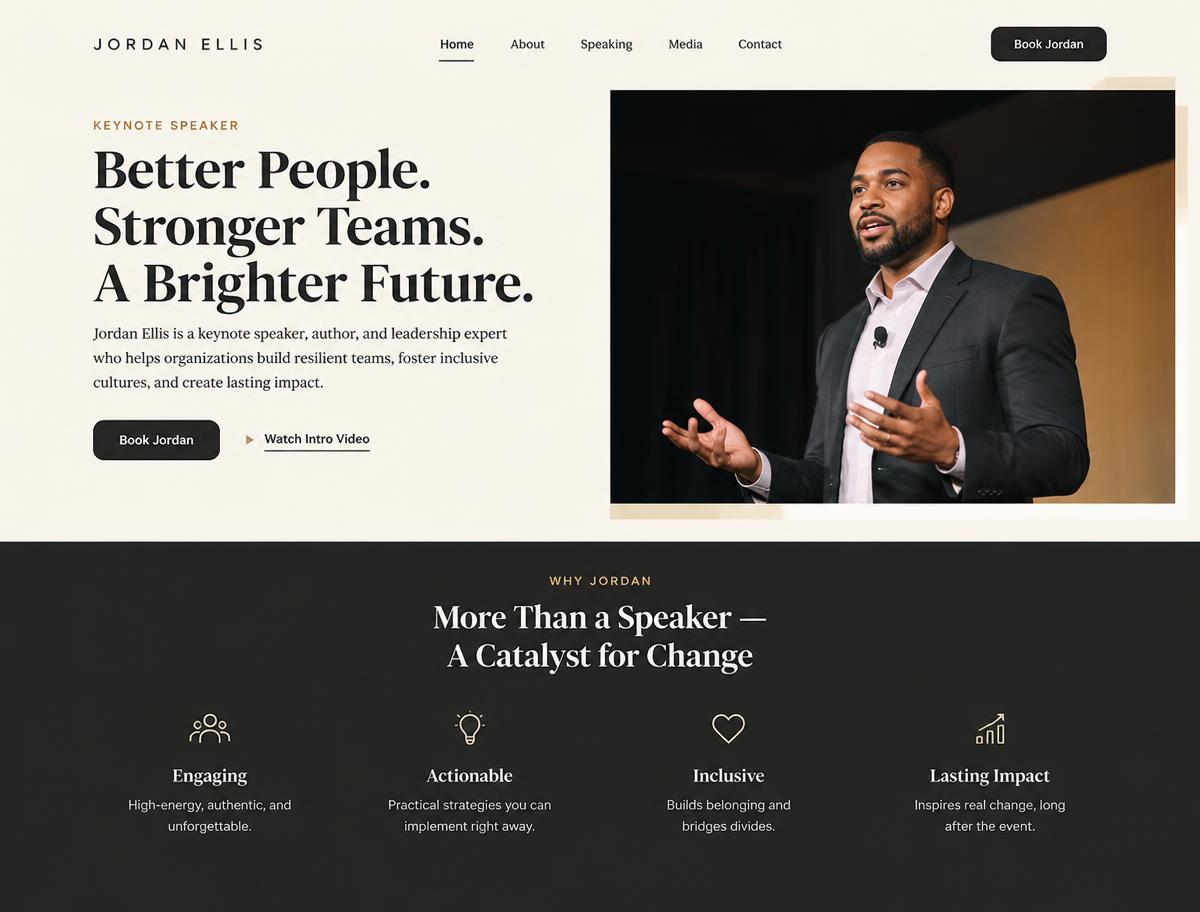 Jordan Ellis website